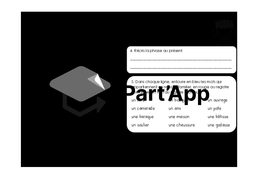 fiche devoirs révision français 6P (en lien avec le nouveau MER) 21-25_2