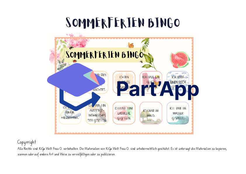 Sommerferien Bingo_2