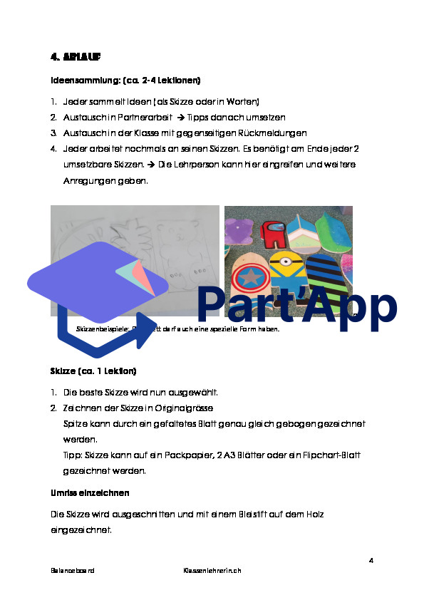 Balanceboard im Werkunterricht herstellen_5