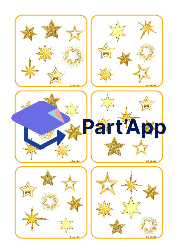 Jeu étoile ⭐ce qui manque⭐Jeu de l'Avent Noël Concentration_6