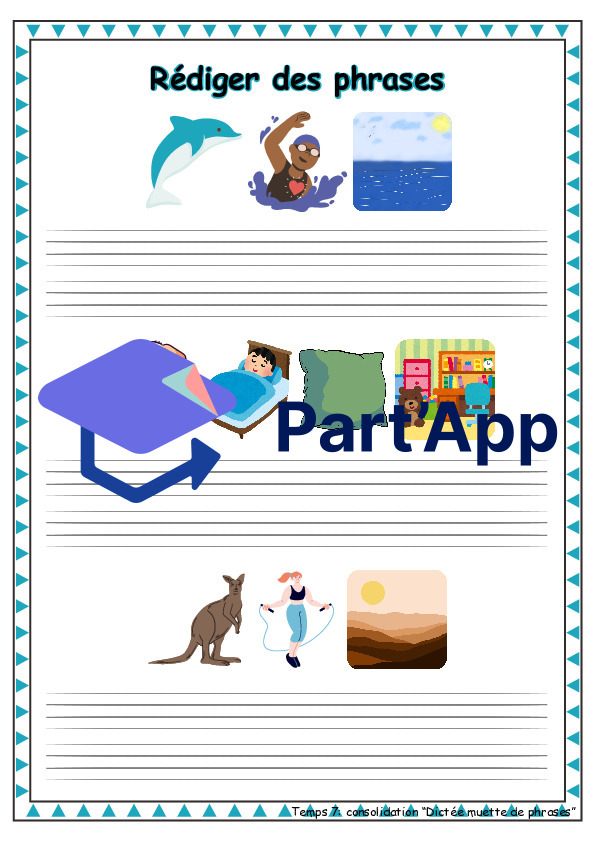 Atelier : Dictée muette de phrases_3