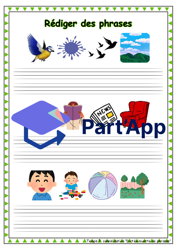 Atelier : Dictée muette de phrases_4