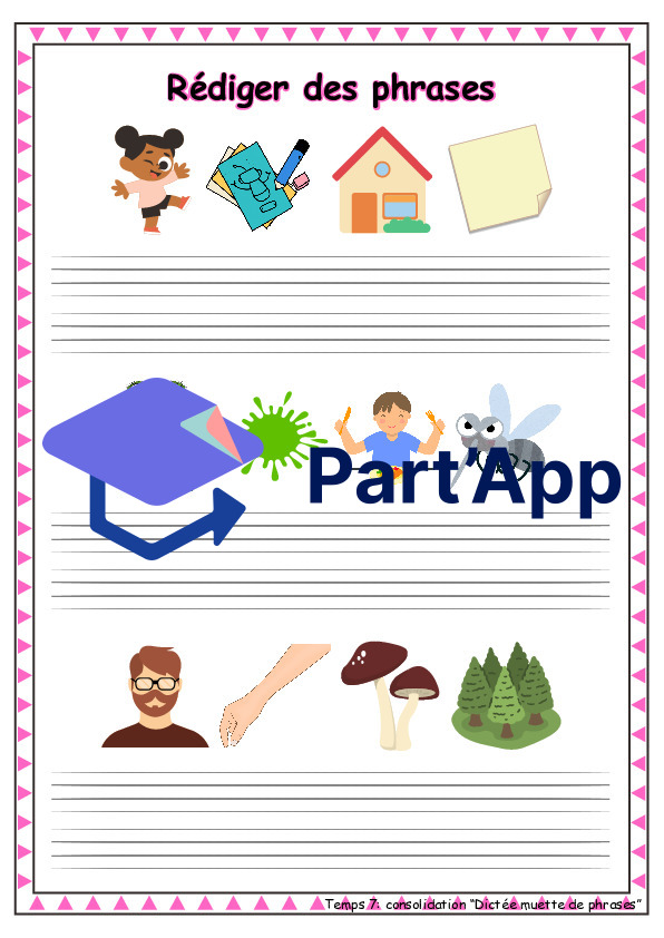 Atelier : Dictée muette de phrases_6
