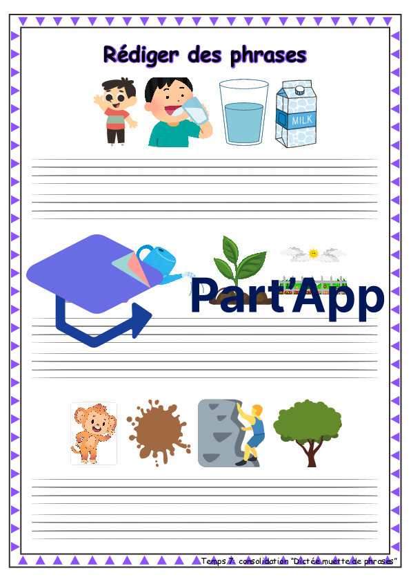 Atelier : Dictée muette de phrases_7