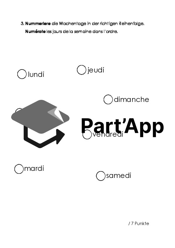 Evaluation die Jahreszeiten/les saisons die Wochentage/les jours de la semaine_4