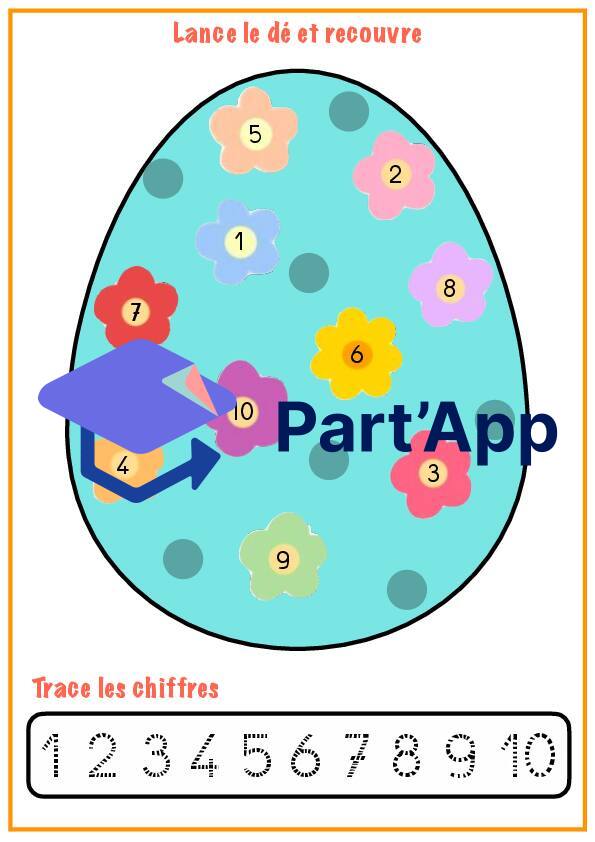 Dénombrement de pâques : Lance le dé et recouvre._2