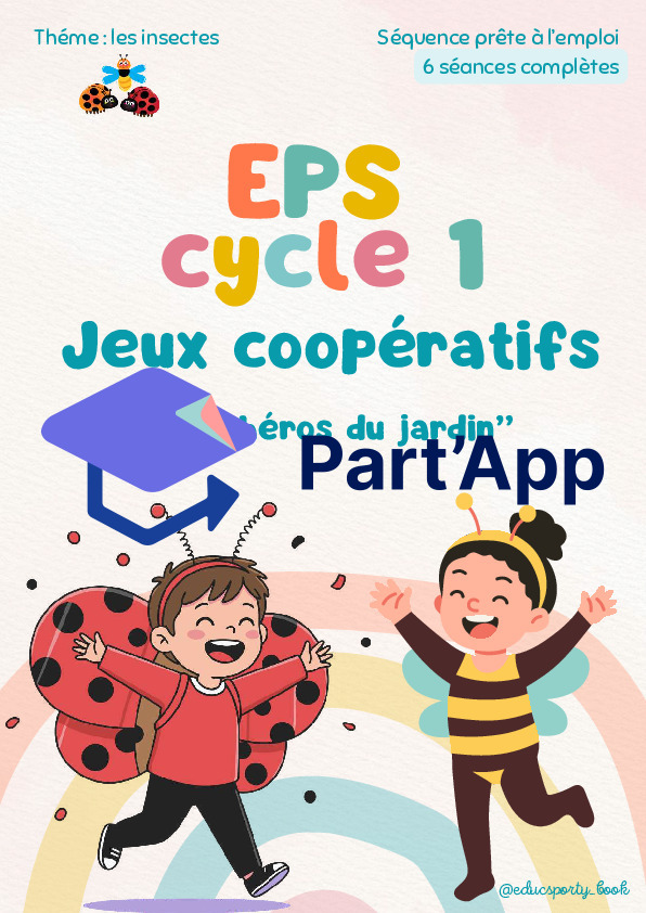 Jeux coopératifs - Cycle 1 EPS_2