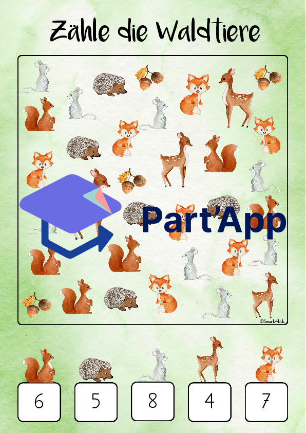 🌲 Compter les animaux de la forêt ZR 4-10_3