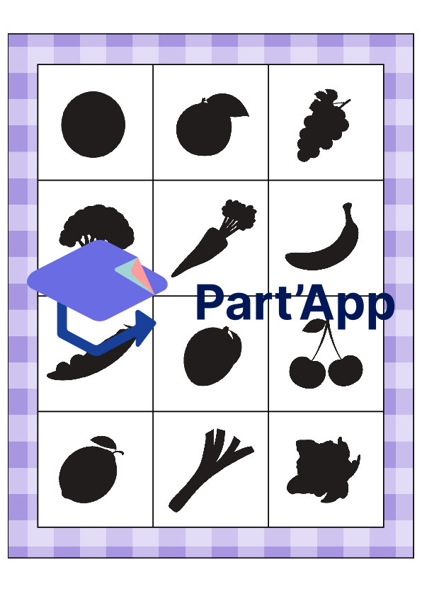 Le bingo des ombres des fruits et légumes_18