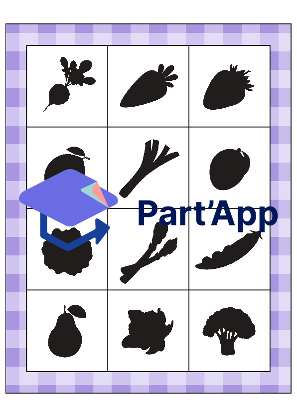 Le bingo des ombres des fruits et légumes_21
