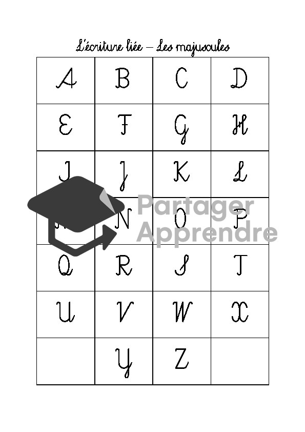 Lettres en écriture liée_2
