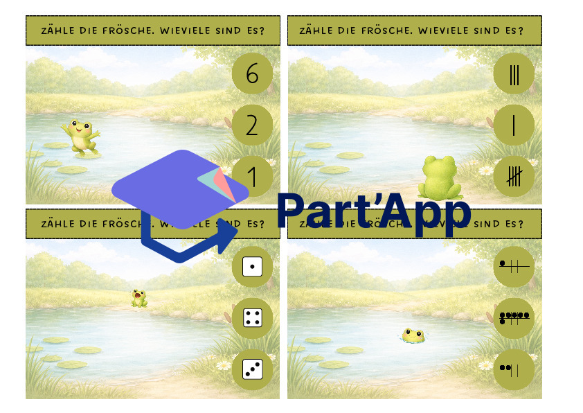 Cartes à agrafer Grenouille (ZR jusqu'à 10)_4