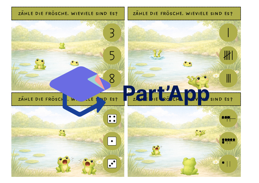 Cartes à agrafer Grenouille (ZR jusqu'à 10)_6