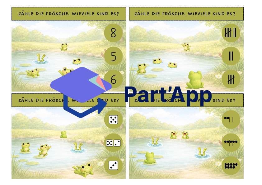 Cartes à agrafer Grenouille (ZR jusqu'à 10)_8