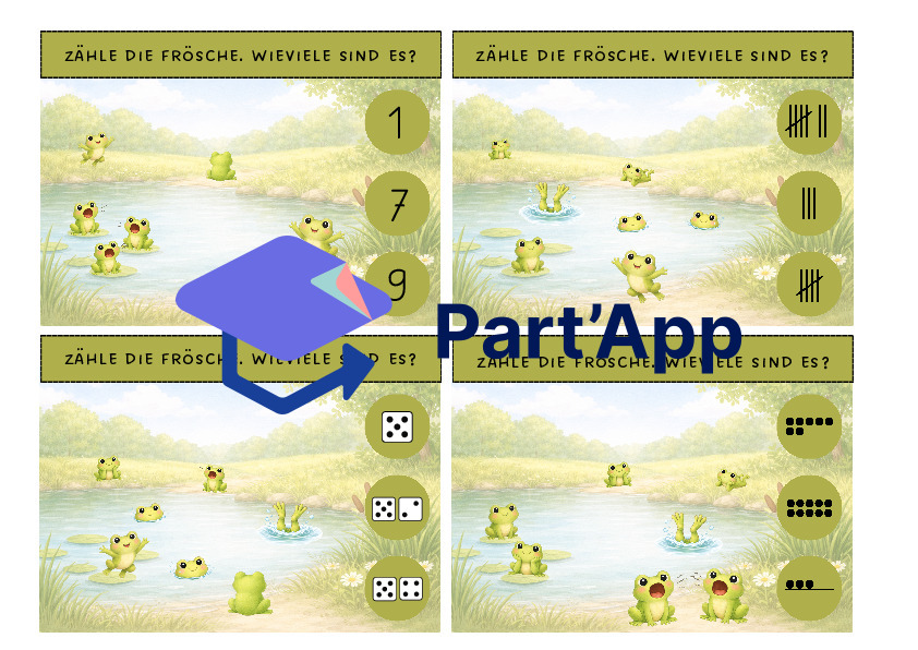 Cartes à agrafer Grenouille (ZR jusqu'à 10)_10