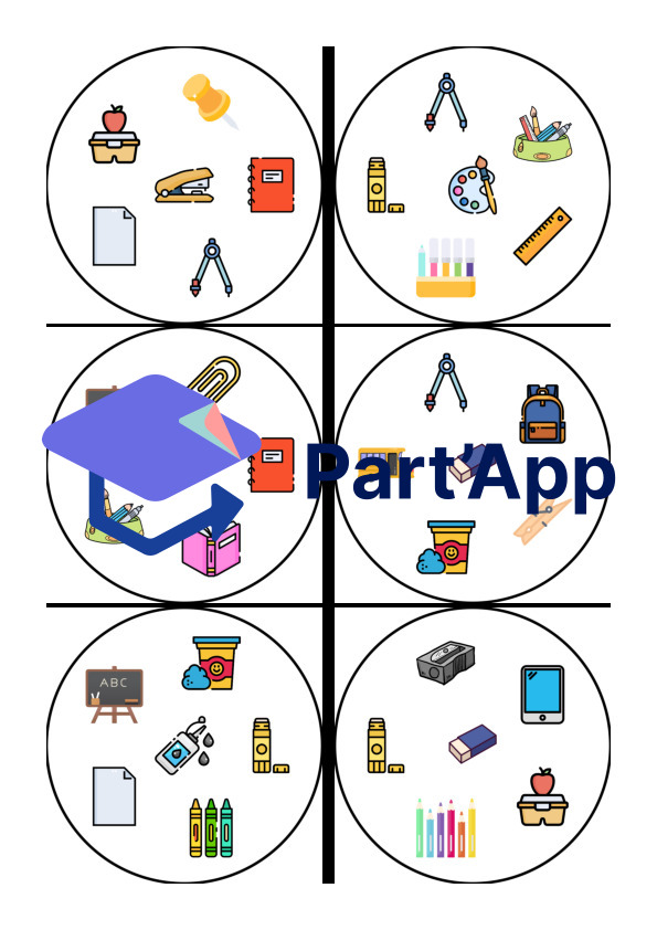 Jeu des doubles du matériel scolaire_8