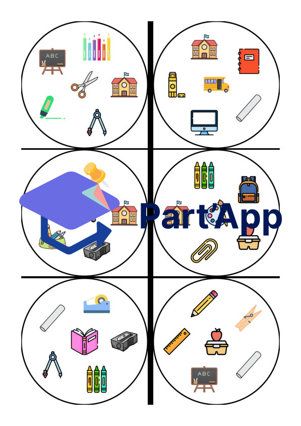 Jeu des doubles du matériel scolaire_2