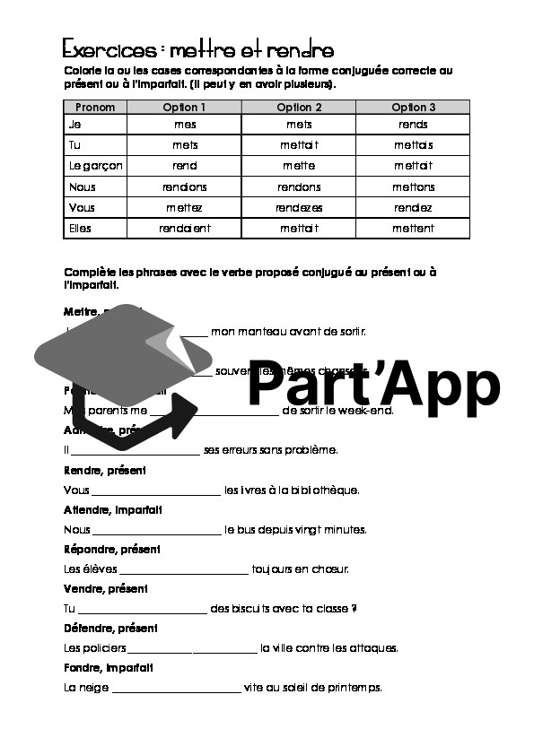 Dossier de révisions présent/imparfait 6P_10