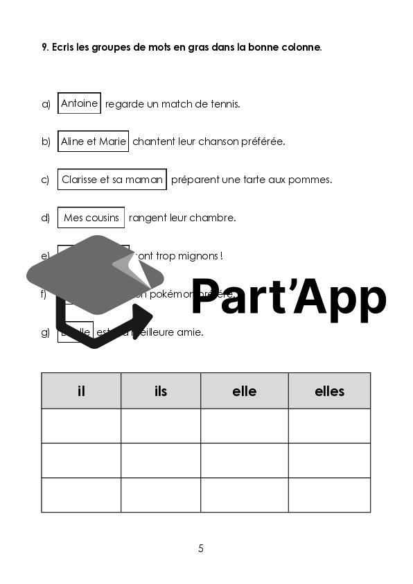 conjugaison - les moments, les pronoms et l'infinitif_7
