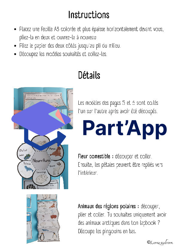 Lapbook " L'ours polaire "_3