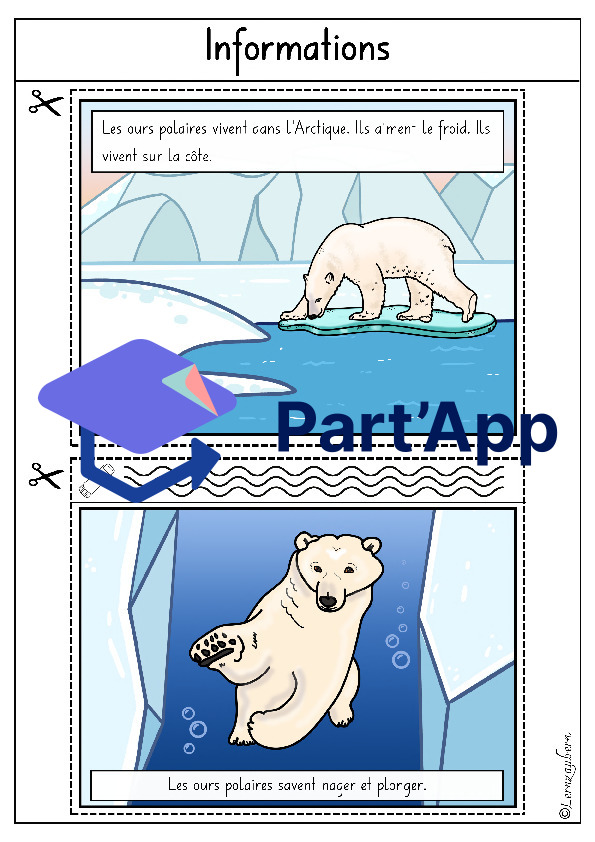 Lapbook " L'ours polaire "_6