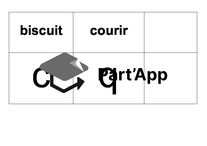 Son /k/ : c et q_6