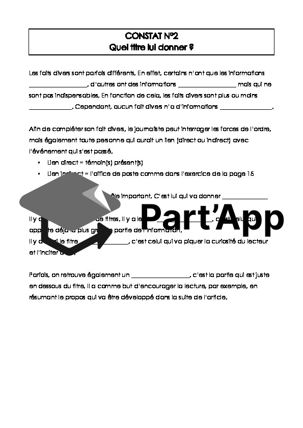 Genre de texte - fait divers - 7P_4