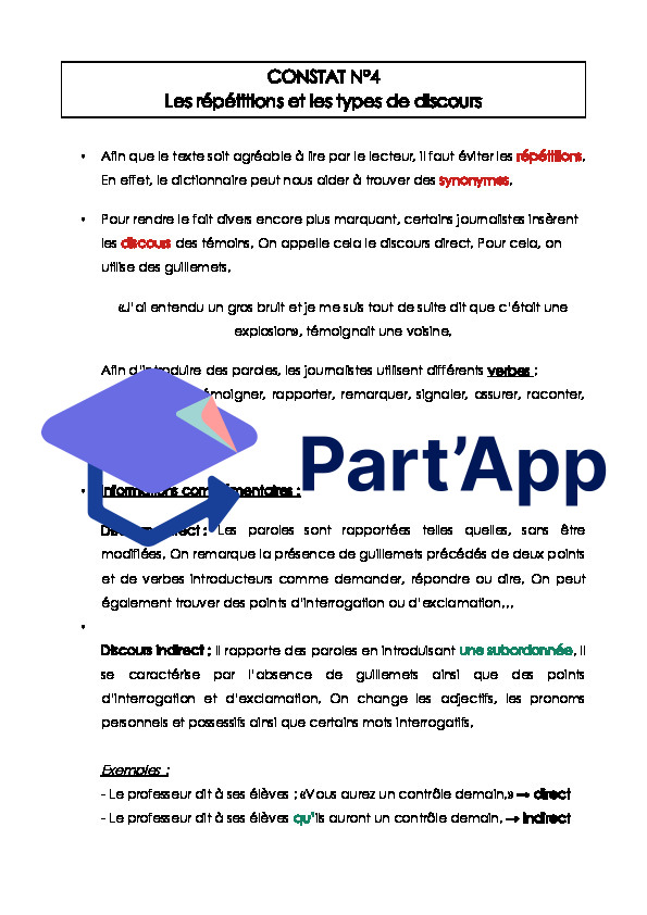 Genre de texte - fait divers - 7P_11