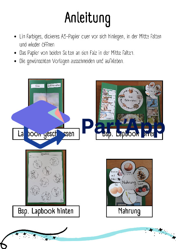 Lapbook für den Kindergarten: Das Eichhörnchen_13