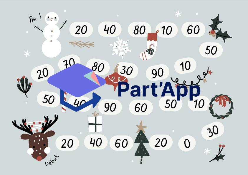 Part'App | Jeu de plateau des compléments à 100