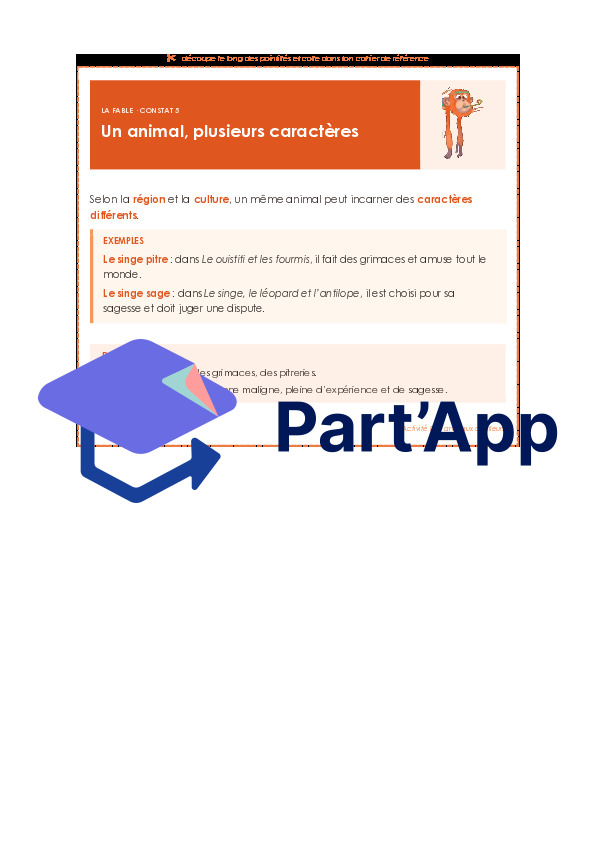 Français - 7-8H - Parcours - La fable - Constats_6