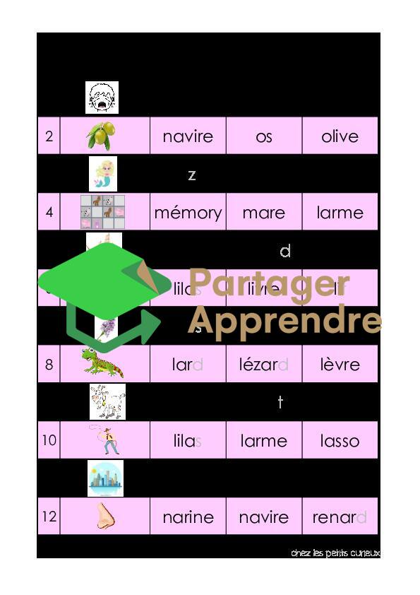 Lexidata 3H : lecture de mots consonnes longues_4