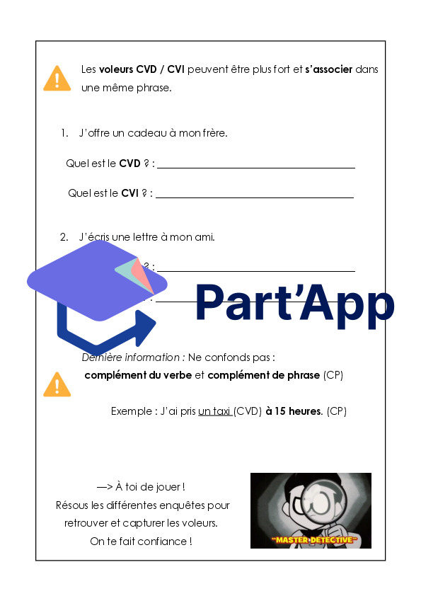 Mission Détective – Les CVD et CVI_5