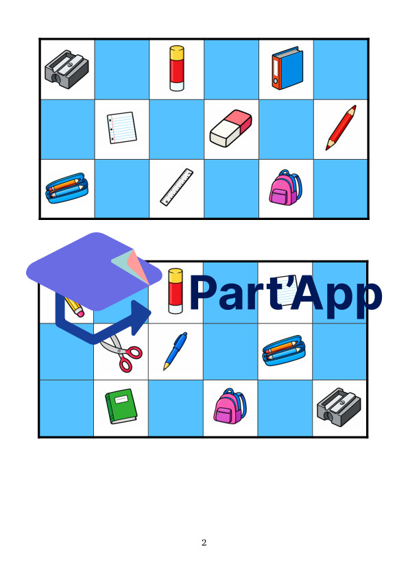 Allemand 6P - Einheit 5 - Loto objets de la classe_3