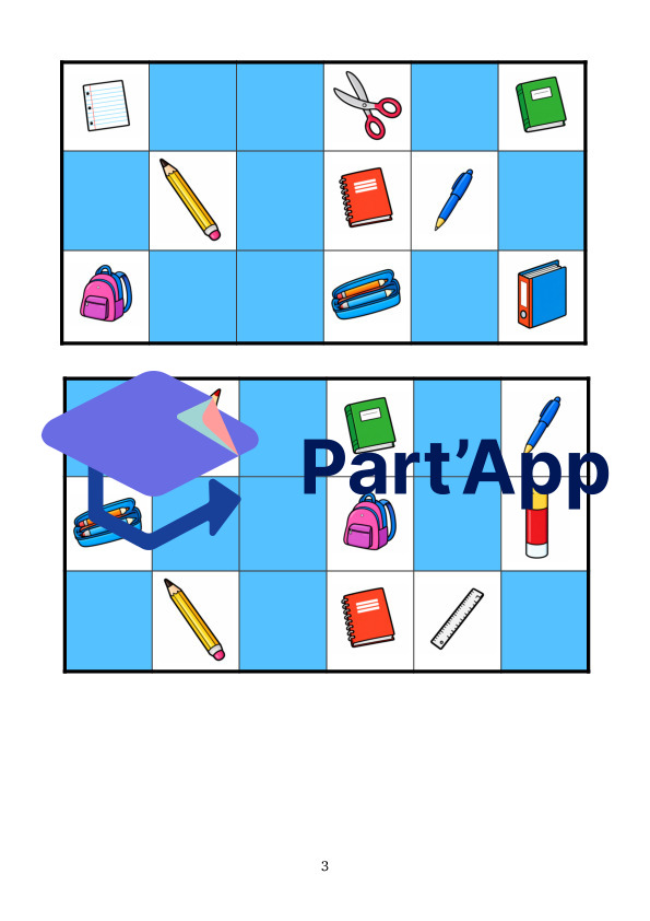 Allemand 6P - Einheit 5 - Loto objets de la classe_4