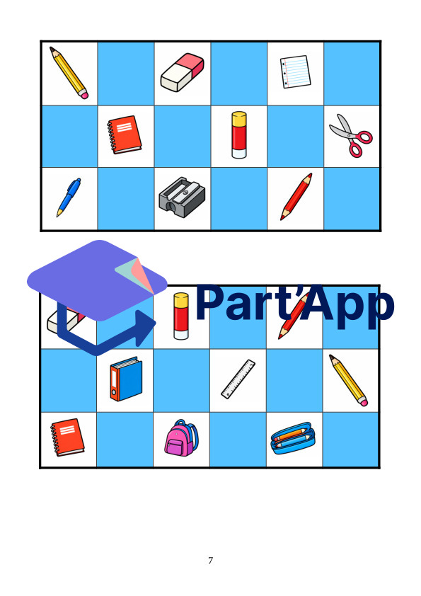 Allemand 6P - Einheit 5 - Loto objets de la classe_8