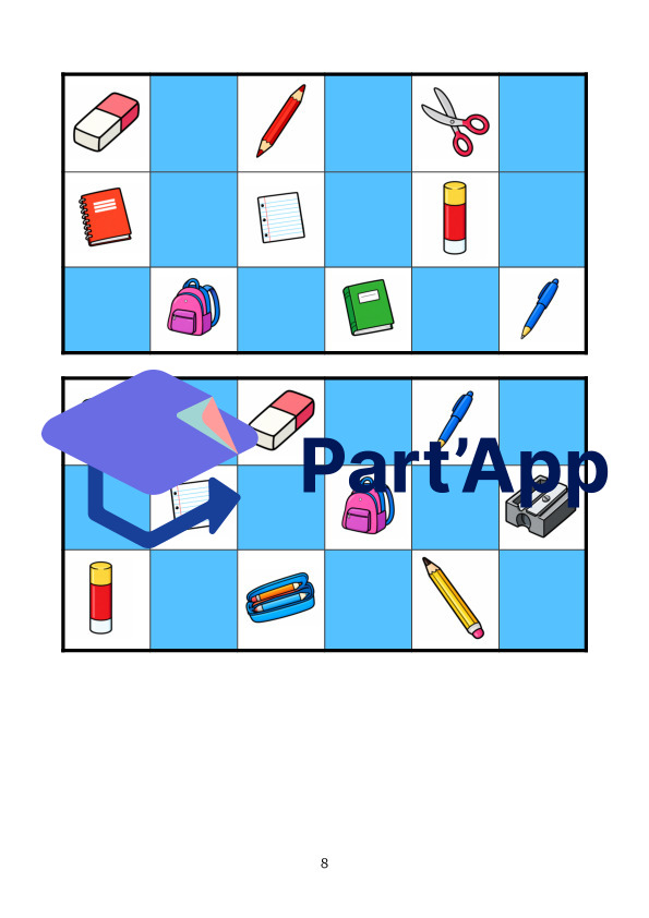 Allemand 6P - Einheit 5 - Loto objets de la classe_9