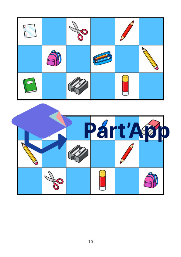 Allemand 6P - Einheit 5 - Loto objets de la classe_11