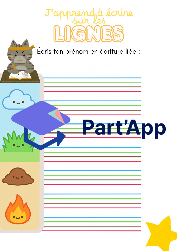 Dossier : apprendre à écrire sur les lignes - 3P_6