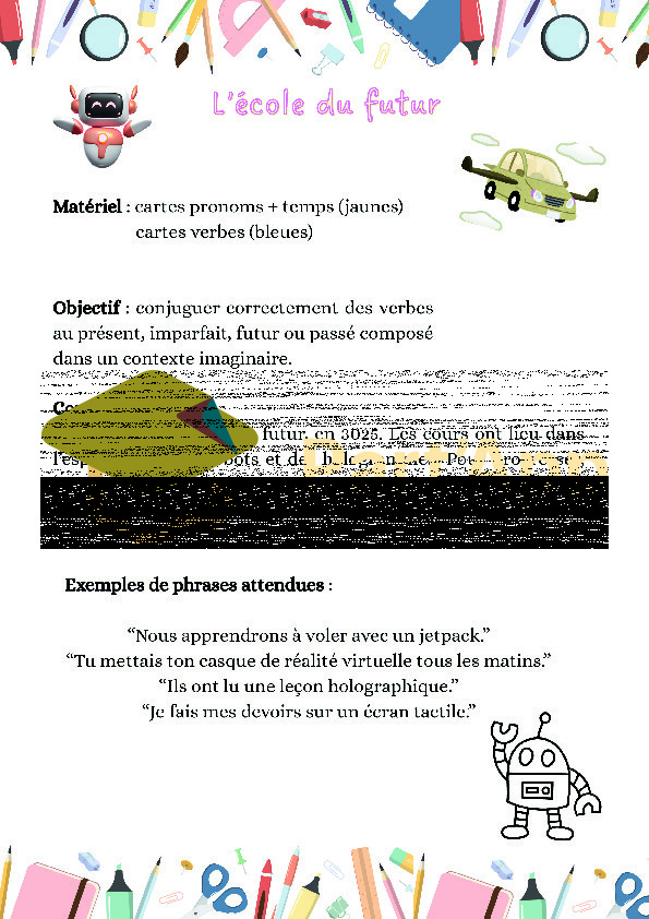 Jeu de conjugaison 7-8H -l'école du futur_2