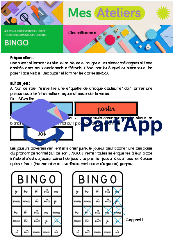 BINGO verbe en -er_2