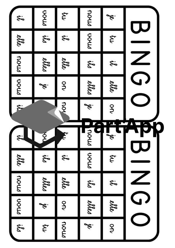 BINGO verbe en -er_4