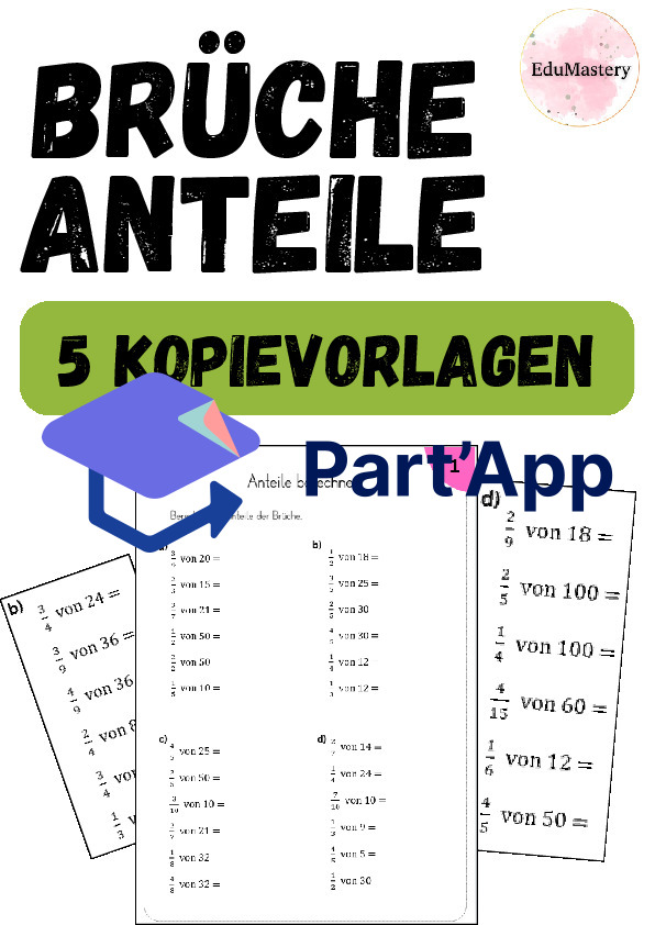 Calculer des fractions Proportions 5e année et 6e année_2