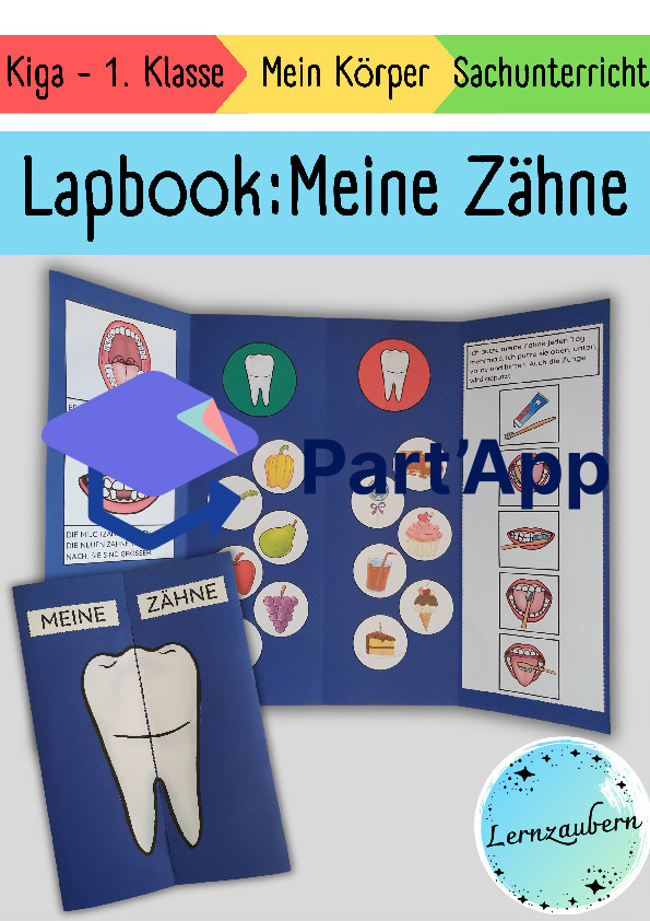 Lapbook für den Kindergarten: Meine Zähne_2
