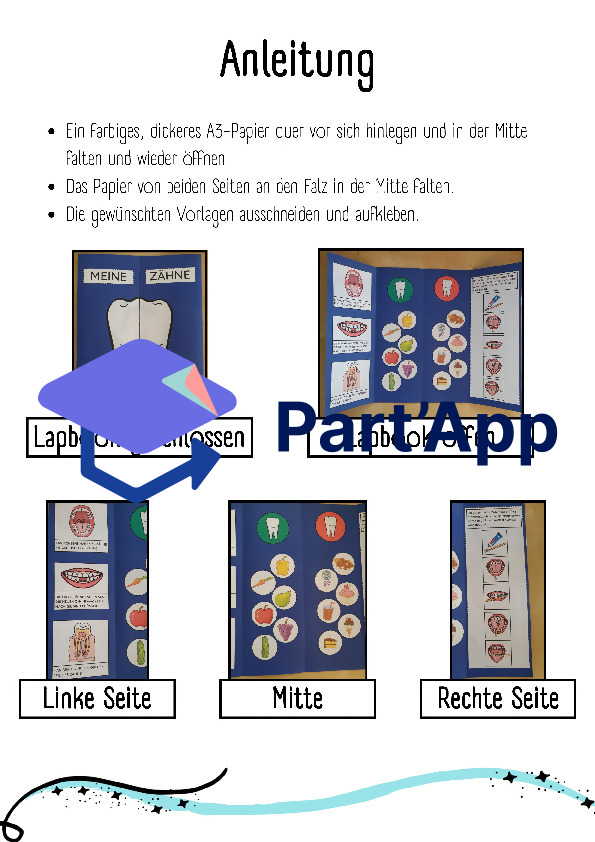Lapbook für den Kindergarten: Meine Zähne_4