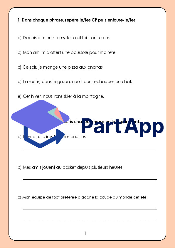 module 1 (6P) - le complément de phrase_6