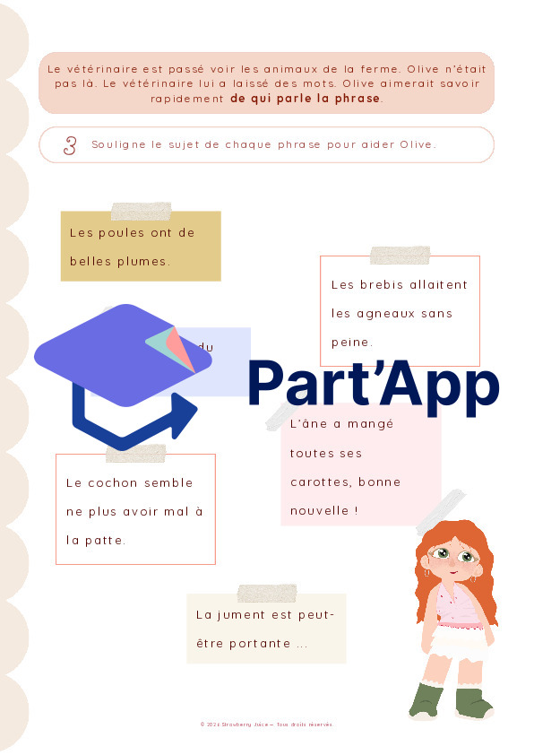 4P 5P - français - le sujet_7