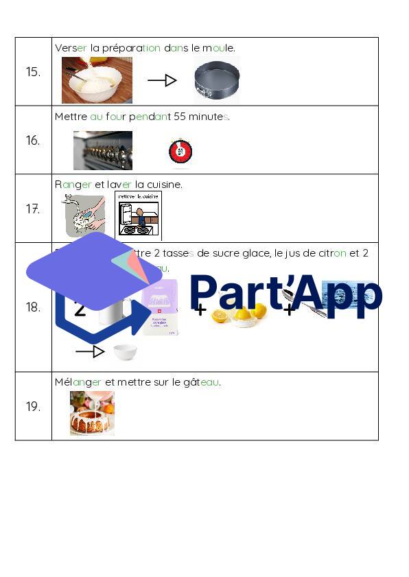 Recette adaptée en image - Gâteau aux carottes_5