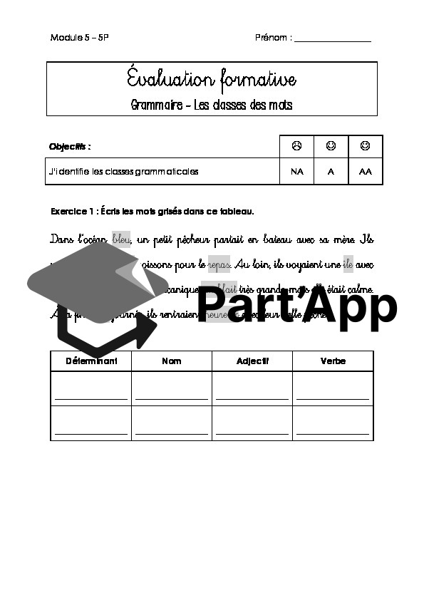 Evaluation formative 5P - Module 5_3