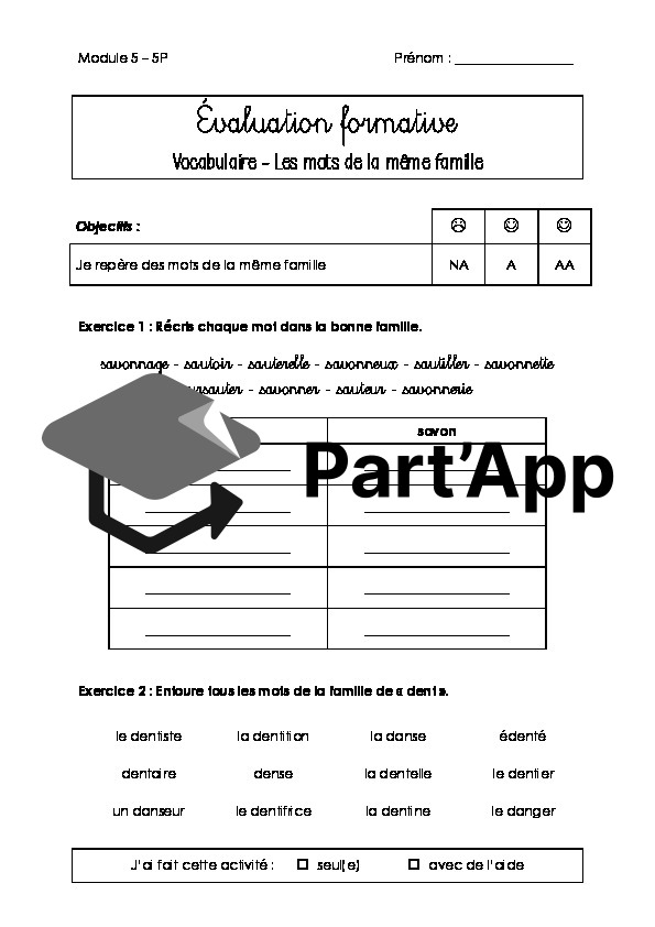 Evaluation formative 5P - Module 5_5